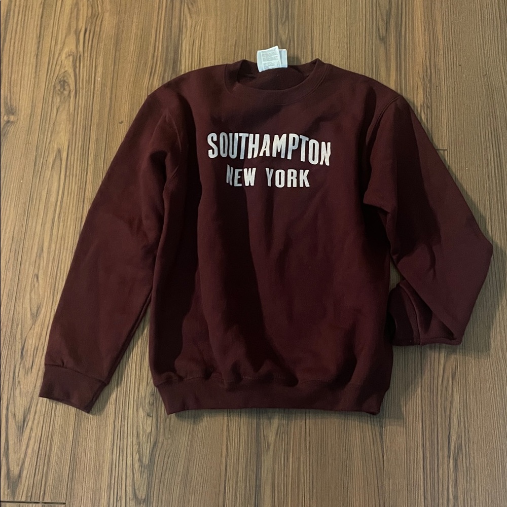 Champion Maroon Southampton New York Sweatshirt